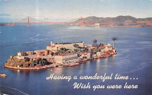 Alcatraz Island San Francisco Bay, California, USA 1975 