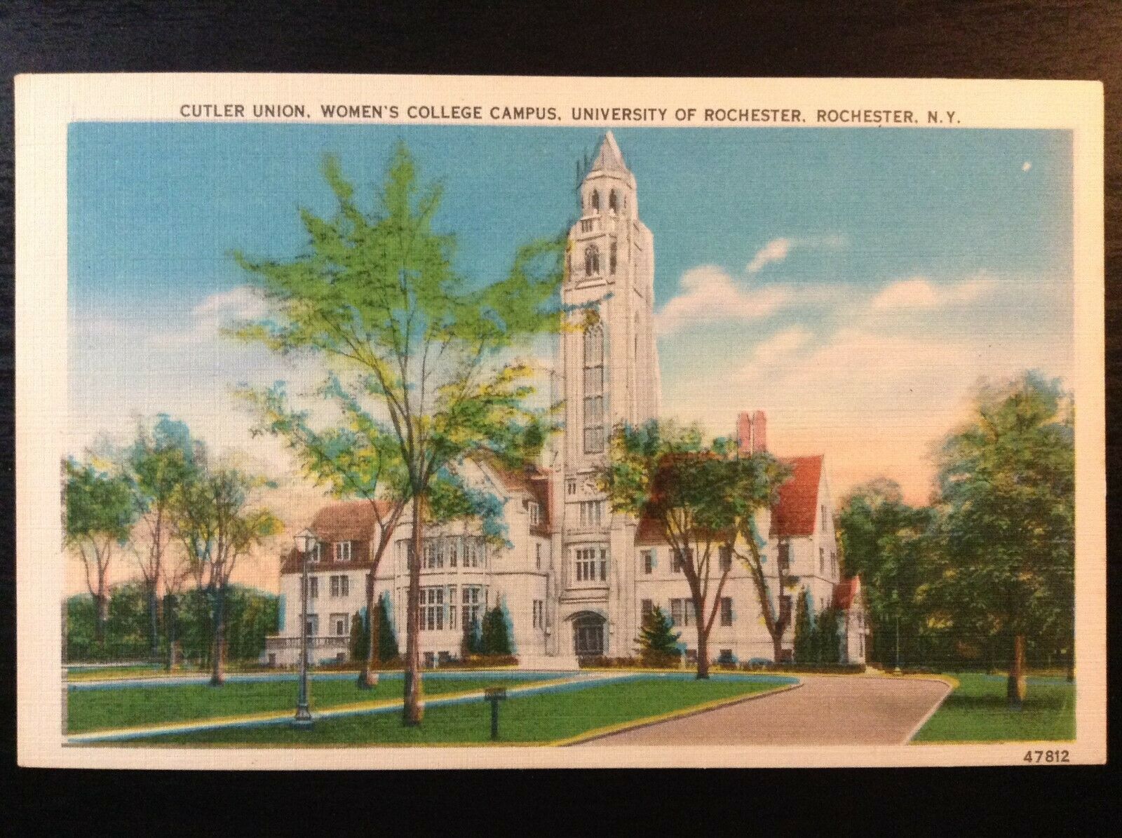 Vintage Postcard 1930-1945 Cutler Union Womens Campus University of ...