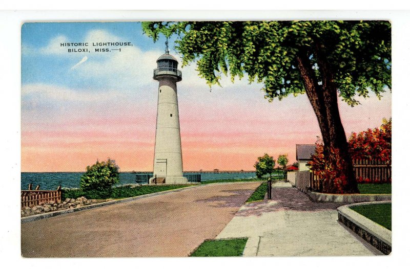 MS - Biloxi. Historic Lighthouse