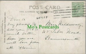 Genealogy Postcard - Reddaway - 45 Tabor Road, Hammersmith, London   RS8647