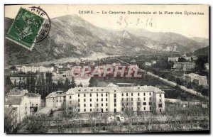 Postcard Old Army Barracks Desmichels The Worthy and plan Epinettes