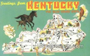 Greetings from, Kentucky      ;     Greetings from, KY 