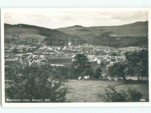 old rppc NICE VIEW Galashiels - Gallae - Selkirkshire Scotland UK i3600