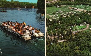 Vintage Postcard Indiana Beach Lake Shafer Monticello Indiana IND