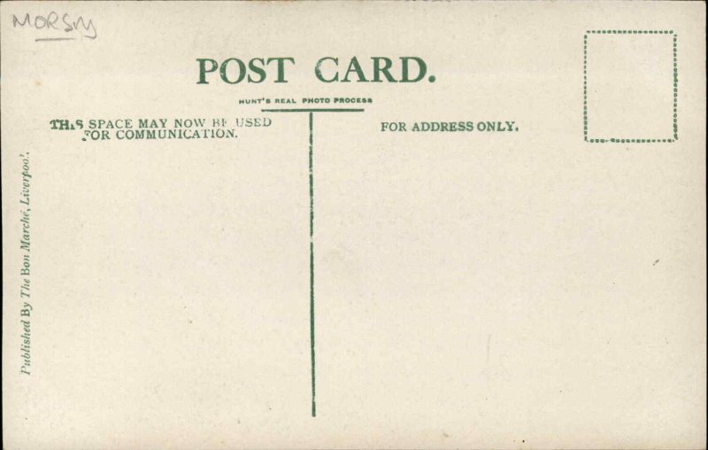 Vintage RPPC Liverpool Merseyside Landing Stage American Liner SHIP Real Photo