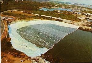Ocean Front by Christo Newport Rhode Island Art Postcard
