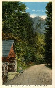 NH - Dixville Notch. Cold Spring & The Buttress