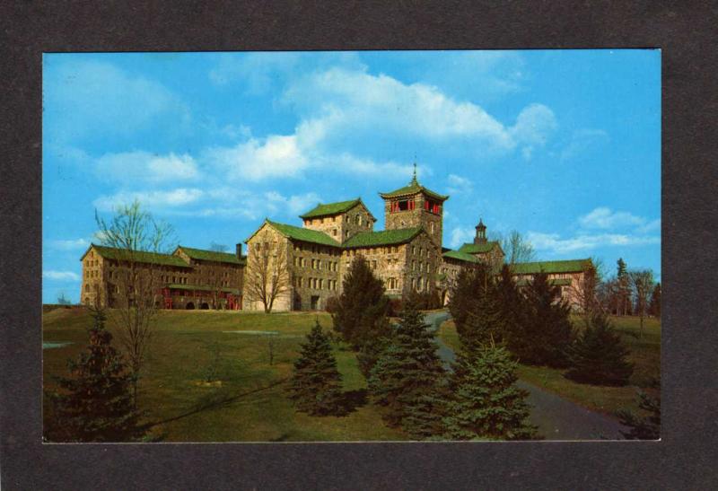 NY Maryknoll Headquarters New York Postcard Ossining Catholic Mission Fathers