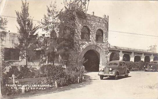 Mexico Ciudad De Valles Hotel Casa Grande 1949 Real Photo