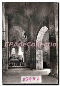 Postcard Modern Interior Of The Malene I'Eglise Romane