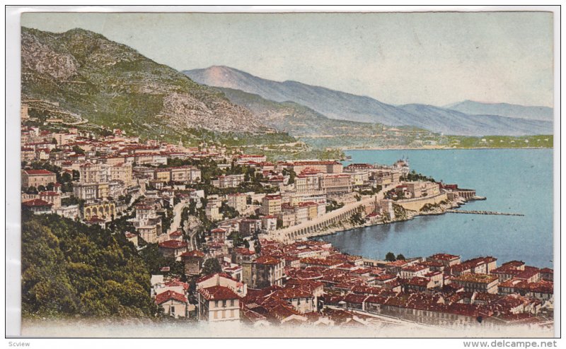 Vue Generale, Monte-Carlo, Monaco, 1900-1910s