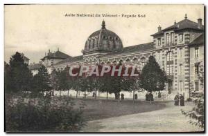 Old Postcard National Asylum Vesinet South Facade