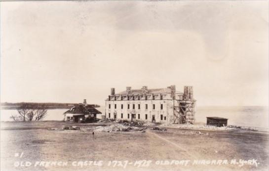 Old French Castle Old Fort Niagara New York Real Photo