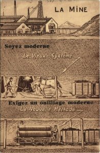 CPA La Mine Soyez moderne (127191)