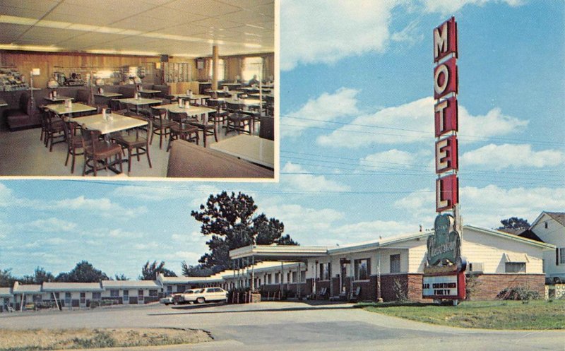 CLOVER LEAF MOTEL Lebanon, Missouri ROUTE 66 Roadside c1960s Vintage Postcard