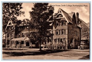c1940's Morris House Smith College Northampton Massachusetts MA Postcard