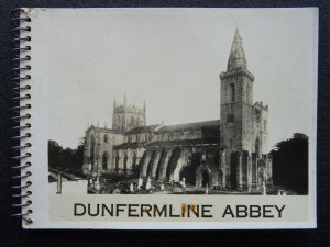 Fife 12 x DUNFERMLINE ABBEY c1950s RP Photocard Booklet by Valentine