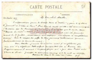 Old Postcard Chalons sur Marne Door Holy Cross