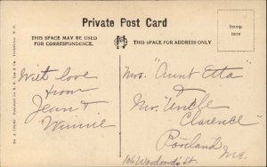 Fredericton New Brunswick Hospital Vintage Postcard