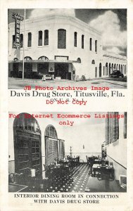 FL, Titusville, Florida, Davis Drug Store, Multi-View, Williams Pub