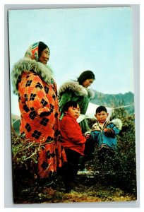 Vintage 1970's Postcard Anaktuvak Eskimo Brook Endicott Range Northern Alaska