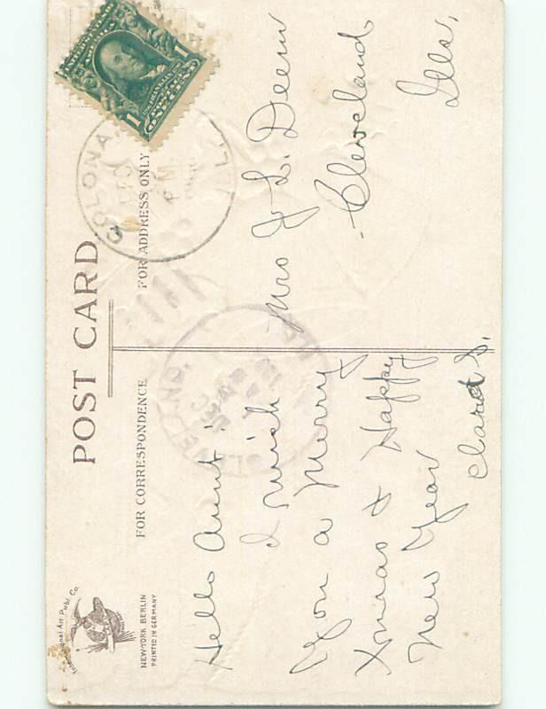 Divided-Back CHRISTMAS SCENE Great Postcard W9673