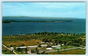 SHELBURNE, Vermont VT~ Roadside CHAMPLAIN MOTOR LODGE & Restaurant 1965 Postcard