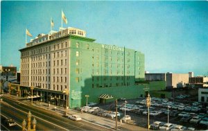 Crocker 1950s Whitcomb Hotel roadside San Francisco California Postcard 20-3339