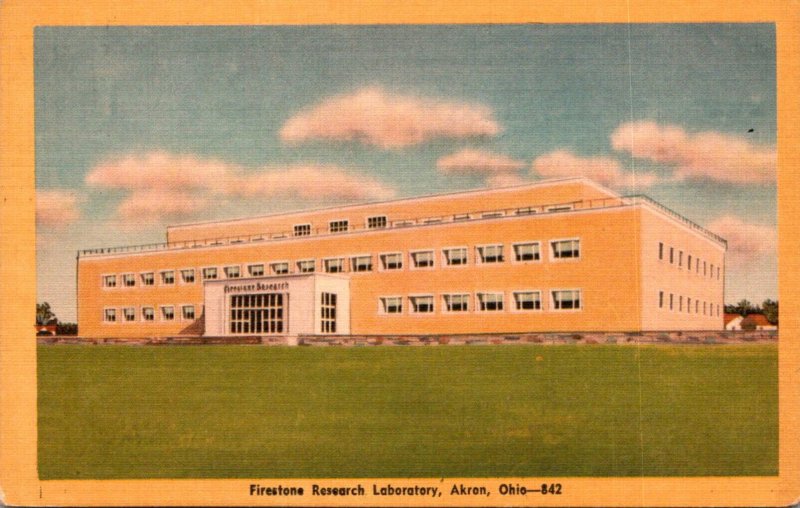 Ohio Akron Firestone Reserach Laboratory Dexter Press