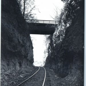 c1910s Fayette, IA RPPC CN & St Paul Railroad Real Photo CM&StP Milwaukee A158