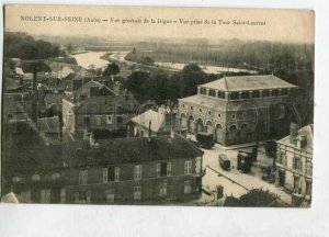 3131558 FRANCE Nogent-sur-Seine Digue Vintage RPPC to RUSSIA