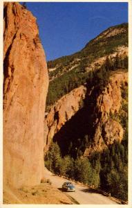 Canada - British Columbia. Kootenay National Park, Red Rock, Sinclair Canyon