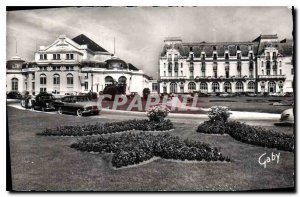 Postcard Old Calvados Cabourg Casino and Hotel