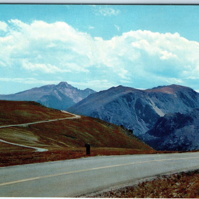 c1960s Denver, CO Rocky Mountains Estes Park, Grand Lake Chrome Roach Photo A315