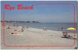 JENNESS STATE BEACH Rye Beach, New Hampshire c1970s Vintage Postcard