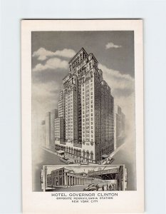 Postcard Hotel Governor Clinton, New York City, New York