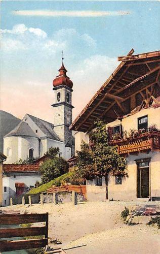 BRIXEN ITALY STREET & CHURCH VIEW PHOTO POSTCARD c1910s