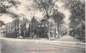 Genesee & Hobart Streets - Utica, New York NY  