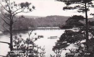 Wisconsin Dells River Scene Real Photo RPPC