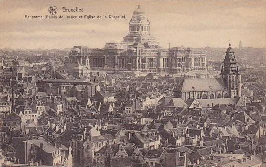 Belgium Brussells Bruxelles Panoramaic