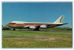 c1970's Peoplexpress Airlines Boeing 747-227B N602PE Airplane Postcard