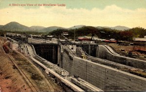 Panama Canal Birds Eye View Of Miraflores Locks