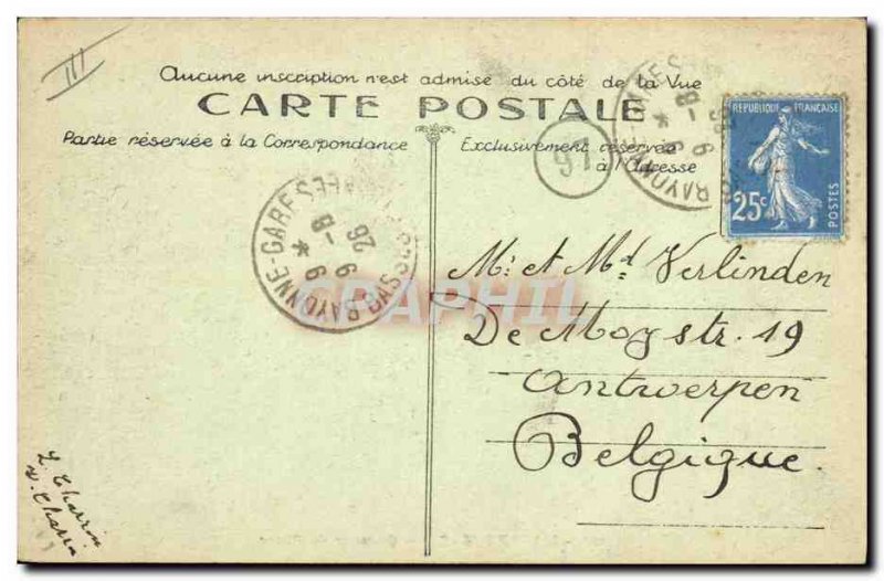 Old Postcard Biarritz Lighthouse District