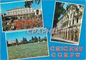 Postcard Modern Kepkypa Corfu Cricket