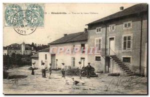 Remereville Old Postcard View of the old castle