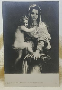 Galleria Uffizi Firenze Madonna dell’Arpie Art Vintage Postcard