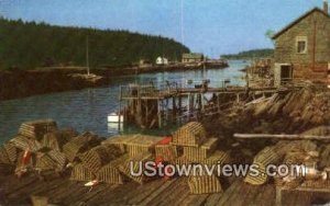 Lobster Men's Wharf in Misc, Maine