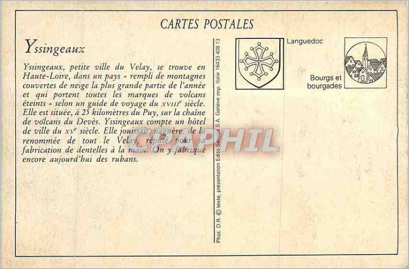 COPY The Illustrious Velay Yssingeaux La Fontaine and Place du Potral (Alt 82...