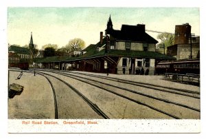 MA - Greenfield. Railroad Station