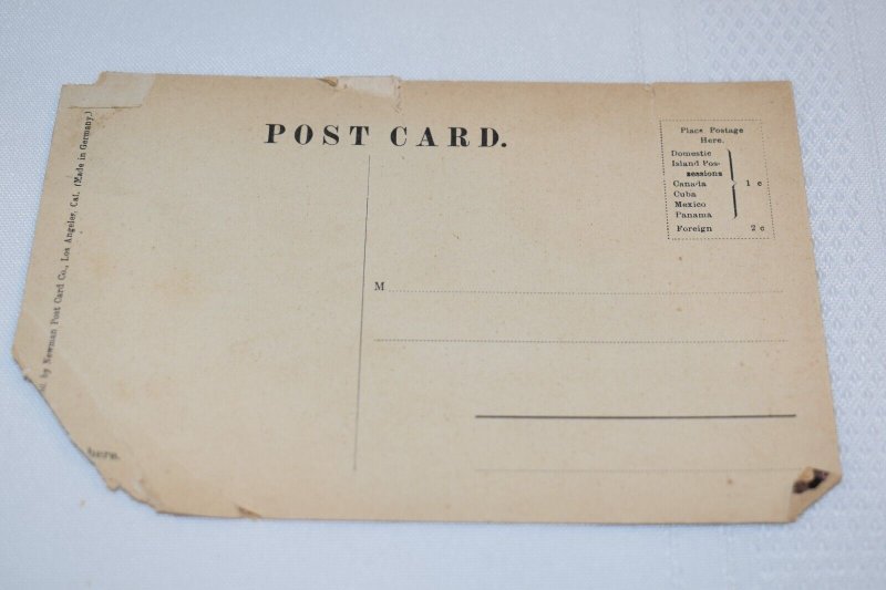 World's Fair Searchlight Now at Echo Mt, Mt Lowe California Postcard